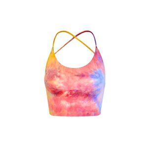 Halara | Spaghetti Strap Tie-Dye Lace-Up Tank Top - Size XS
